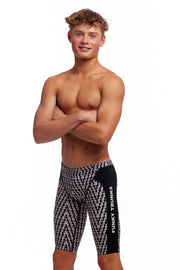 FUNKY TRUNKS BOYS DARK NIGHT TRAINING JAMMER - Black