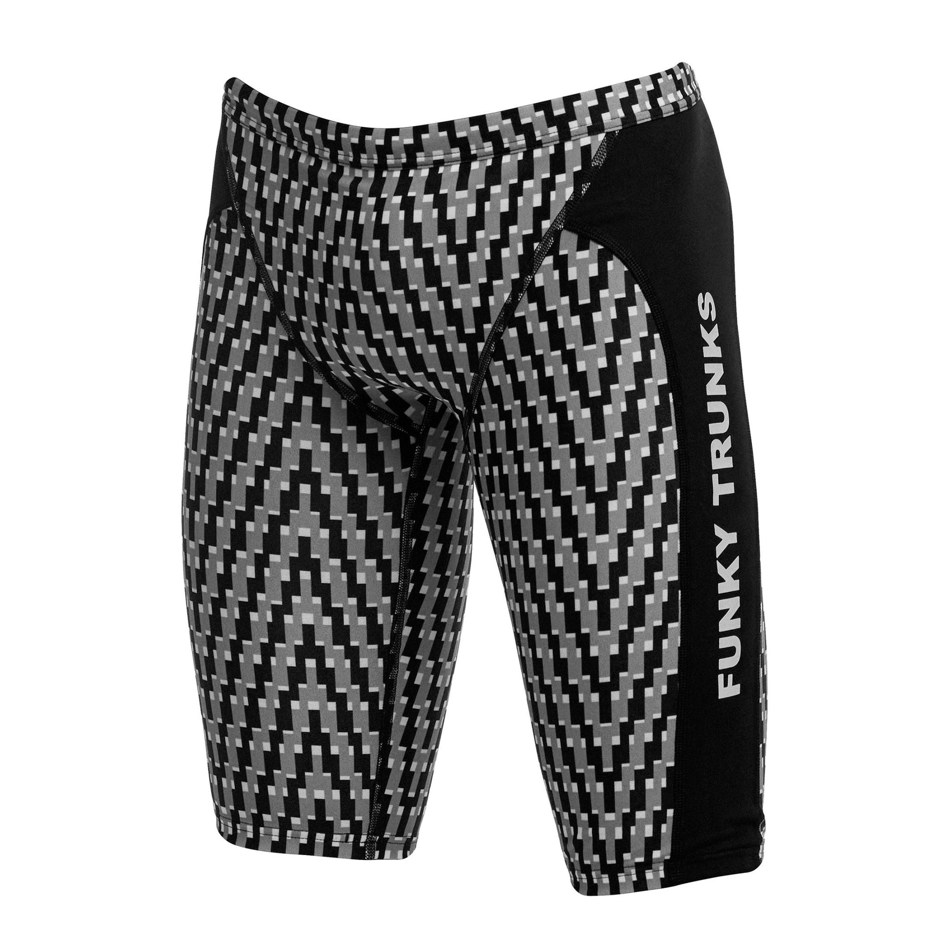 FUNKY TRUNKS BOYS DARK NIGHT TRAINING JAMMER - Black