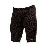 FUNKY TRUNKS BOYS GOLD WEAVER TRAINING JAMMER - Black