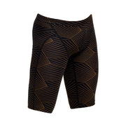 FUNKY TRUNKS BOYS GOLD WEAVER TRAINING JAMMER - Black