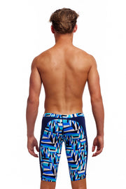 FUNKY TRUNKS BOYS POLAR CAPS TRAINING JAMMER - Blue