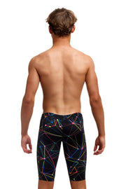 FUNKY TRUNKS BOYS STAR SIGN TRAINING JAMMER - Black