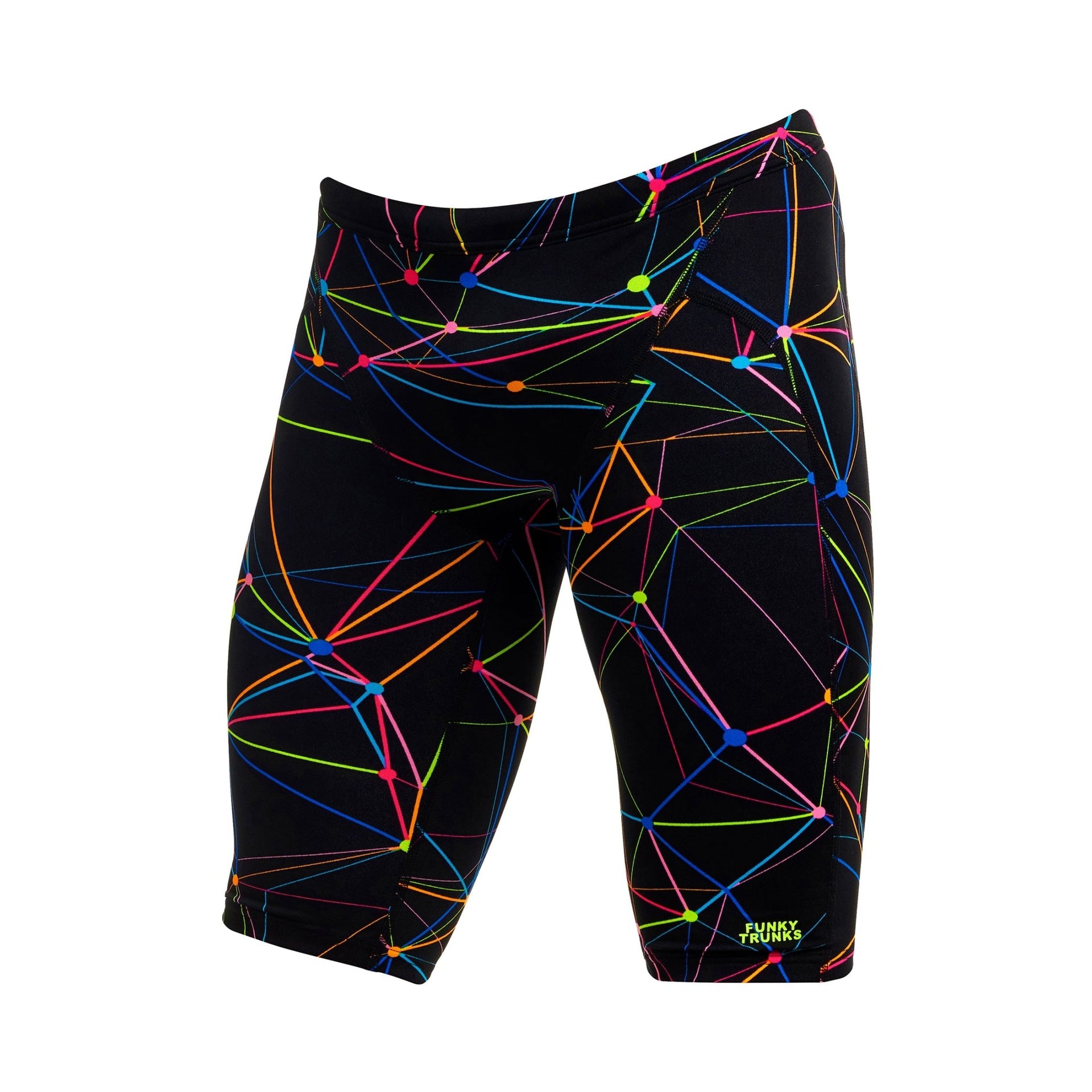 FUNKY TRUNKS BOYS STAR SIGN TRAINING JAMMER - Black