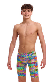 FUNKY TRUNKS BOYS STATIC STACK TRAINING JAMMER - Multicolour