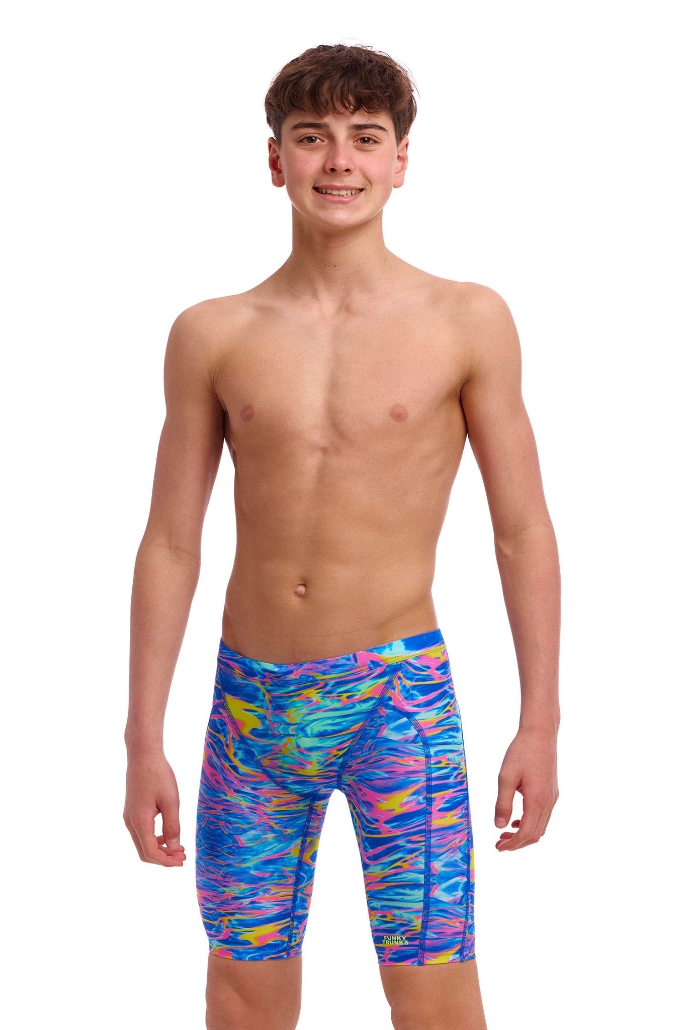 FUNKY TRUNKS BOYS STIR CRAZY TRAINING JAMMER - Multicolour