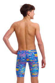 FUNKY TRUNKS BOYS STIR CRAZY TRAINING JAMMER - Multicolour