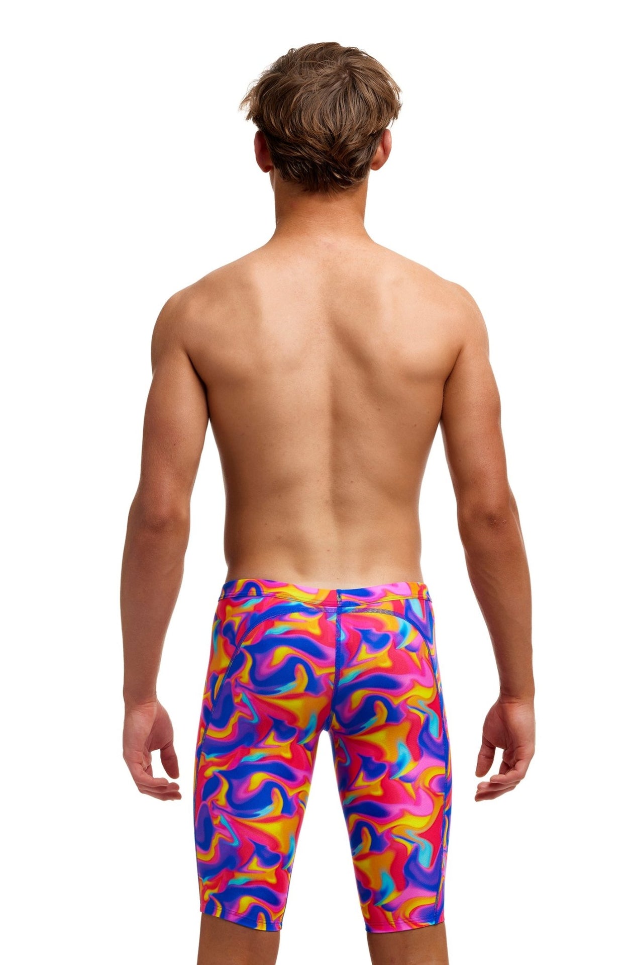 FUNKY TRUNKS BOYS SUMMER SWIRL TRAINING JAMMER - Multicolour