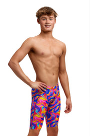 FUNKY TRUNKS BOYS SUMMER SWIRL TRAINING JAMMER - Multicolour