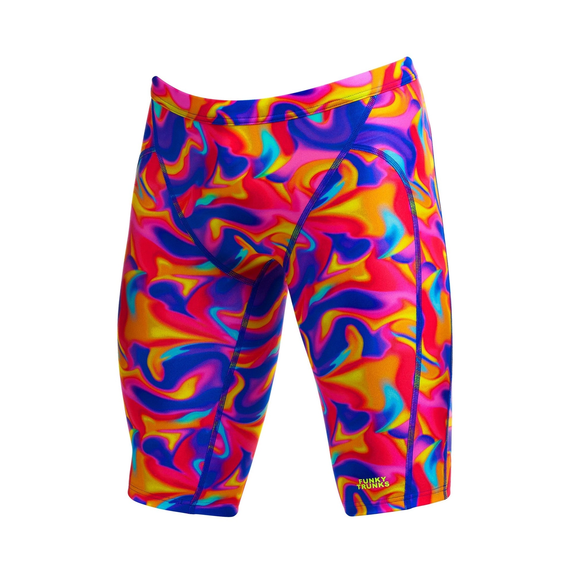 FUNKY TRUNKS BOYS SUMMER SWIRL TRAINING JAMMER - Multicolour