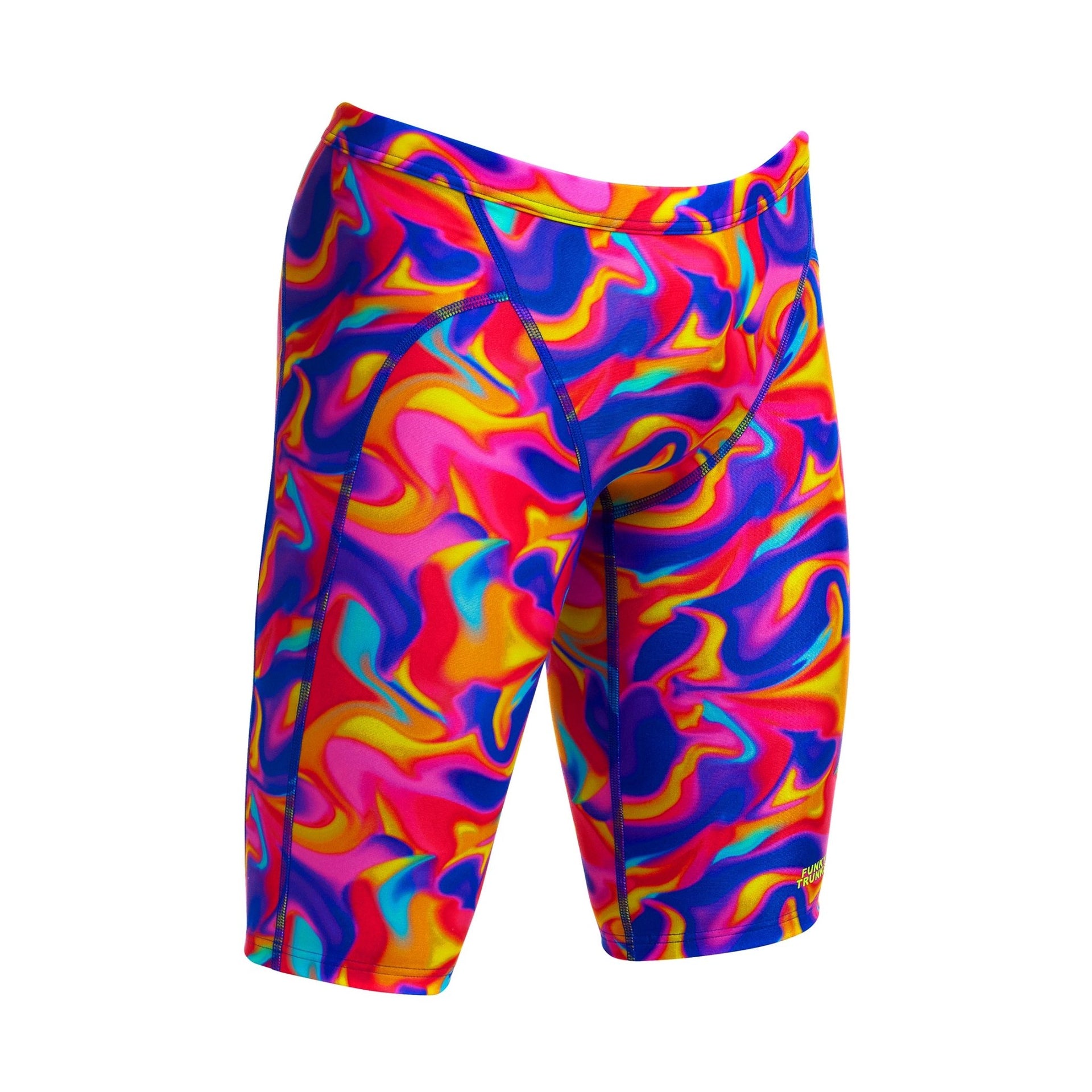 FUNKY TRUNKS BOYS SUMMER SWIRL TRAINING JAMMER - Multicolour