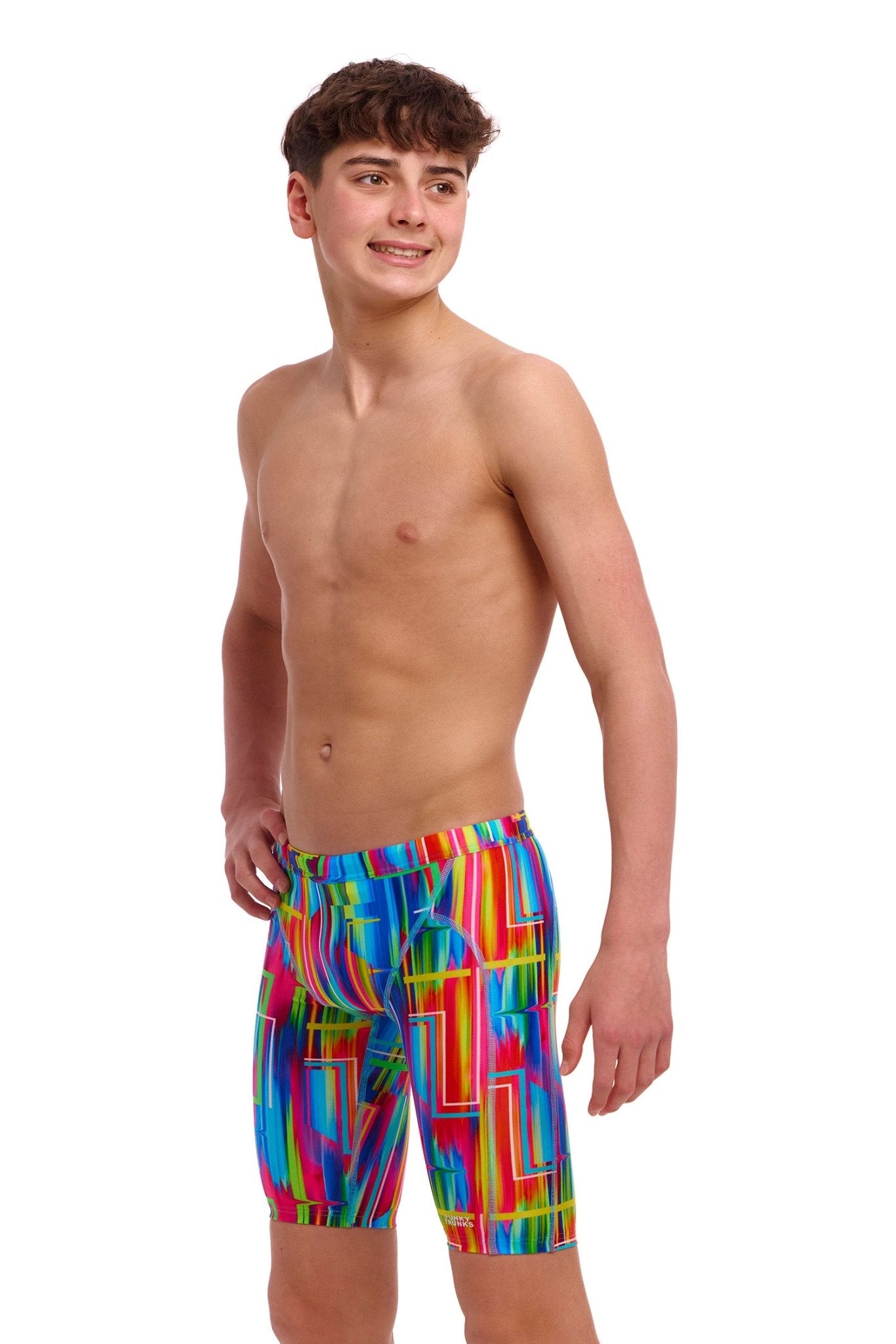 FUNKY TRUNKS BOYS THE GLITCH TRAINING JAMMER - Multicolour