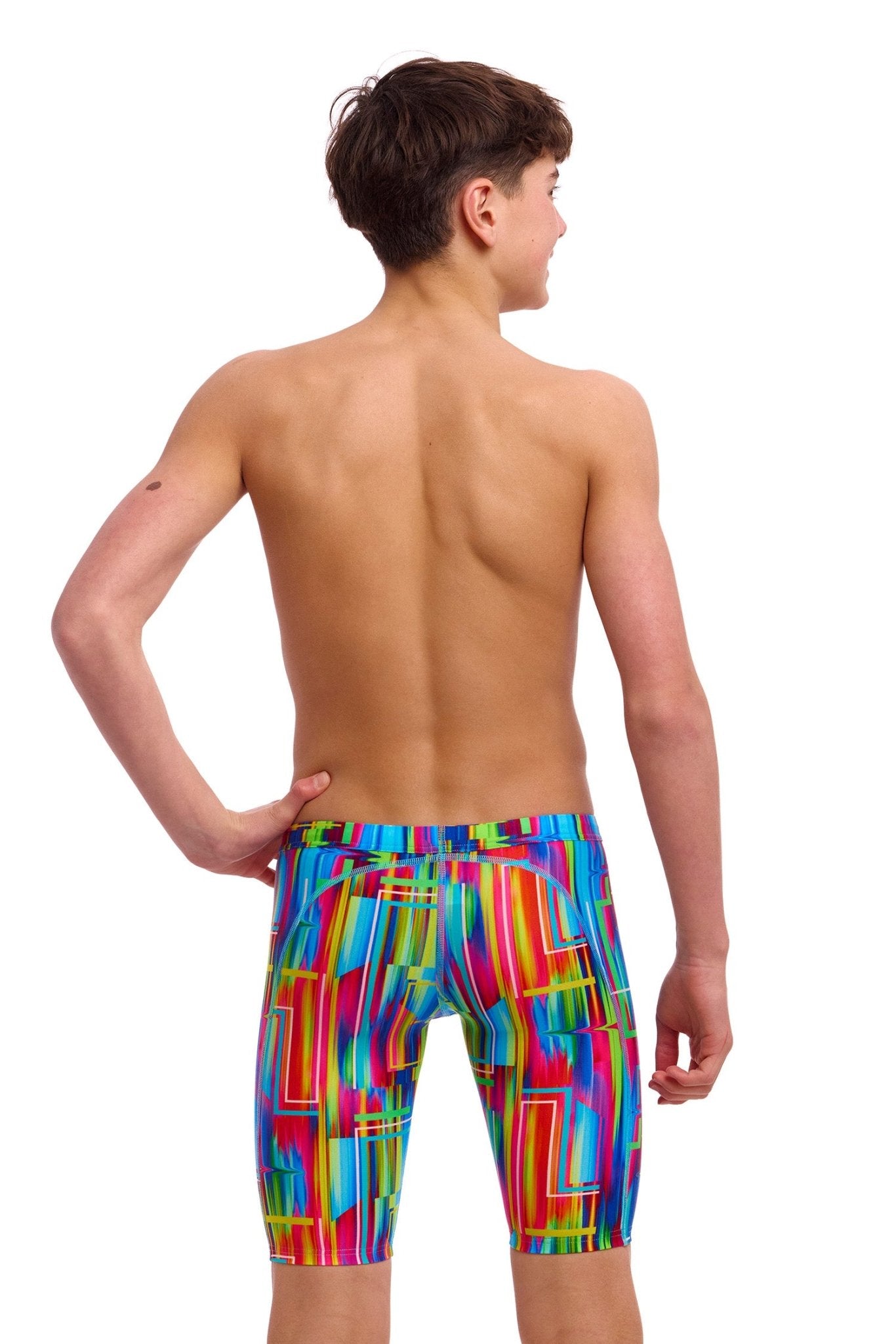 FUNKY TRUNKS BOYS THE GLITCH TRAINING JAMMER - Multicolour