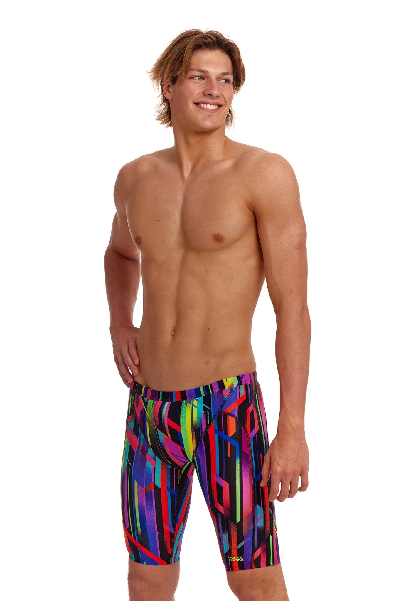 FUNKY TRUNKS MENS BABY BEAMER TRAINING JAMMER - Multicolour