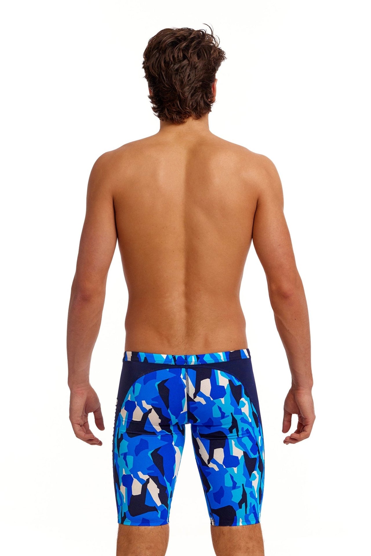 FUNKY TRUNKS MENS CHAZ MICHAEL TRAINING JAMMER - Blue