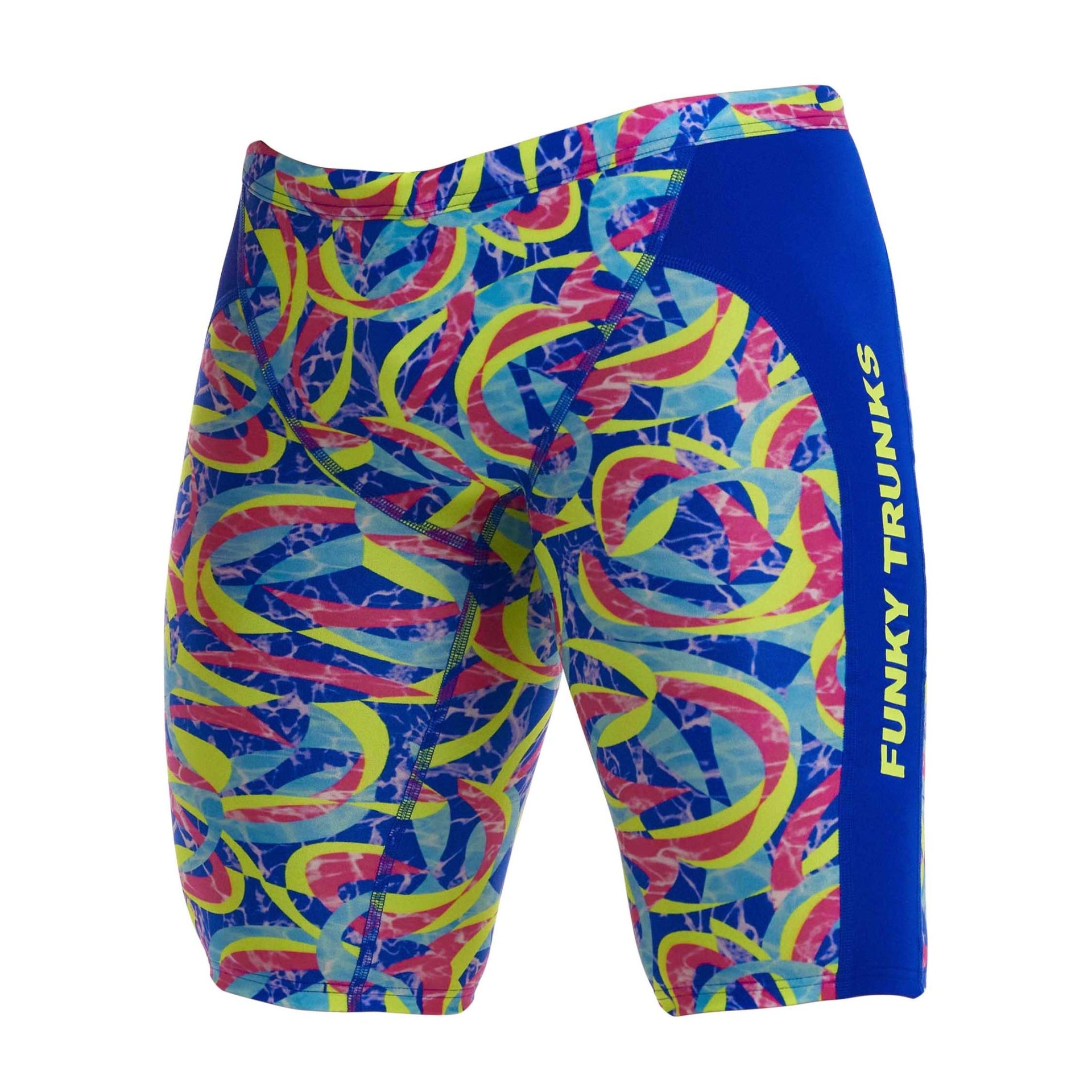 FUNKY TRUNKS MENS CHOPPY WATERS TRAINING JAMMER - Multicolour