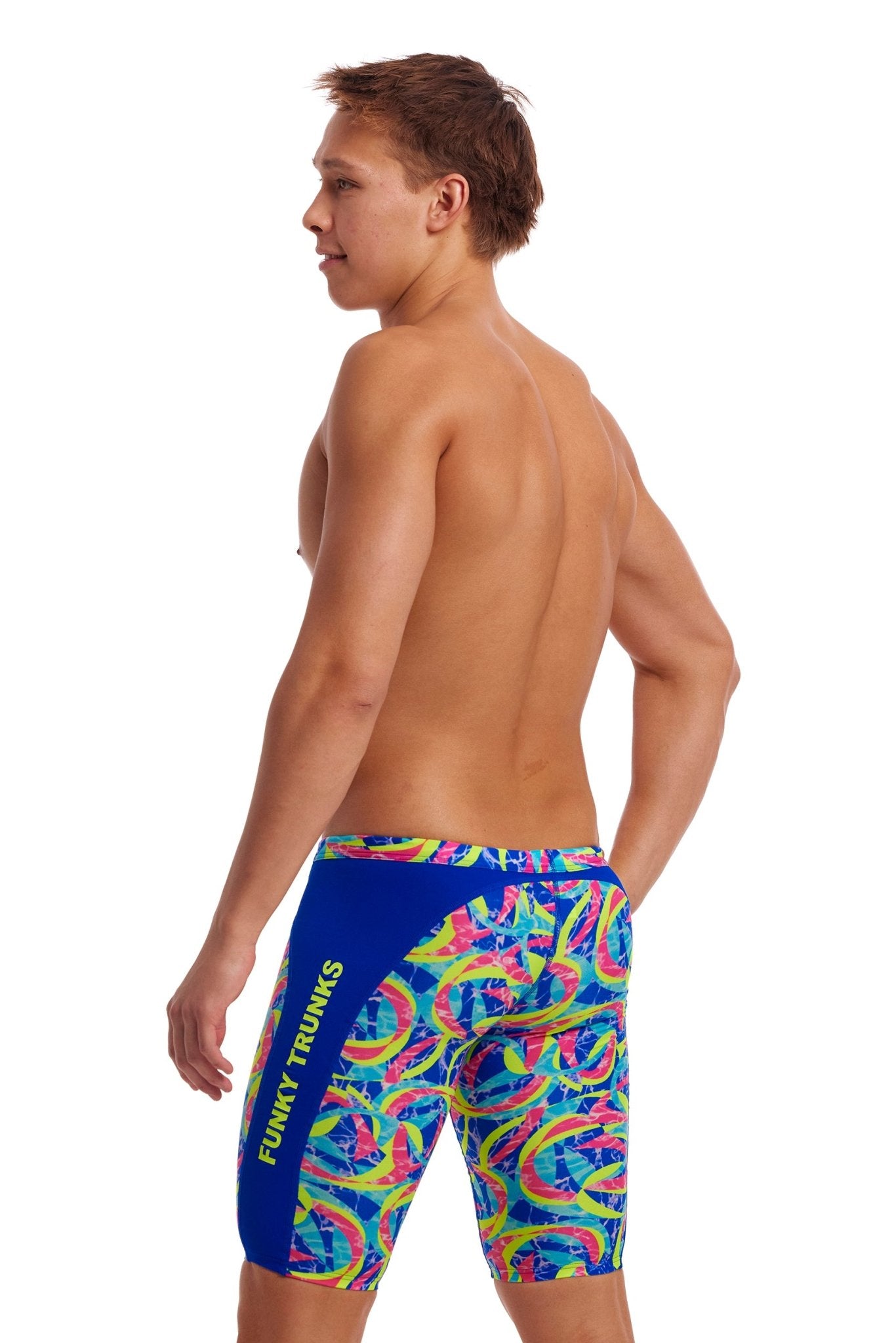 FUNKY TRUNKS MENS CHOPPY WATERS TRAINING JAMMER - Multicolour