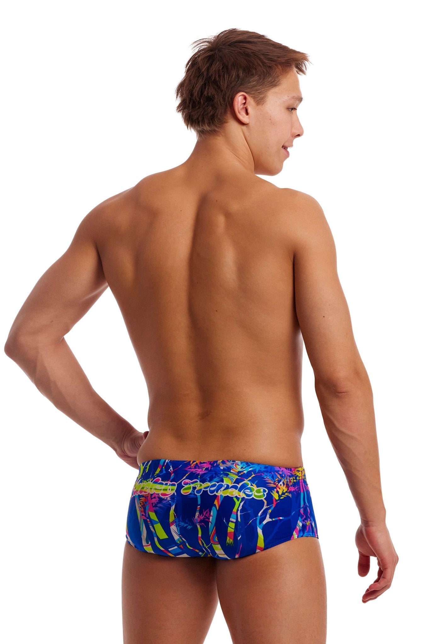 FUNKY TRUNKS MENS DAMMED SIDEWINDER TRUNKS - Multicolour