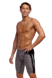 FUNKY TRUNKS MENS DARK NIGHT TRAINING JAMMER - Black