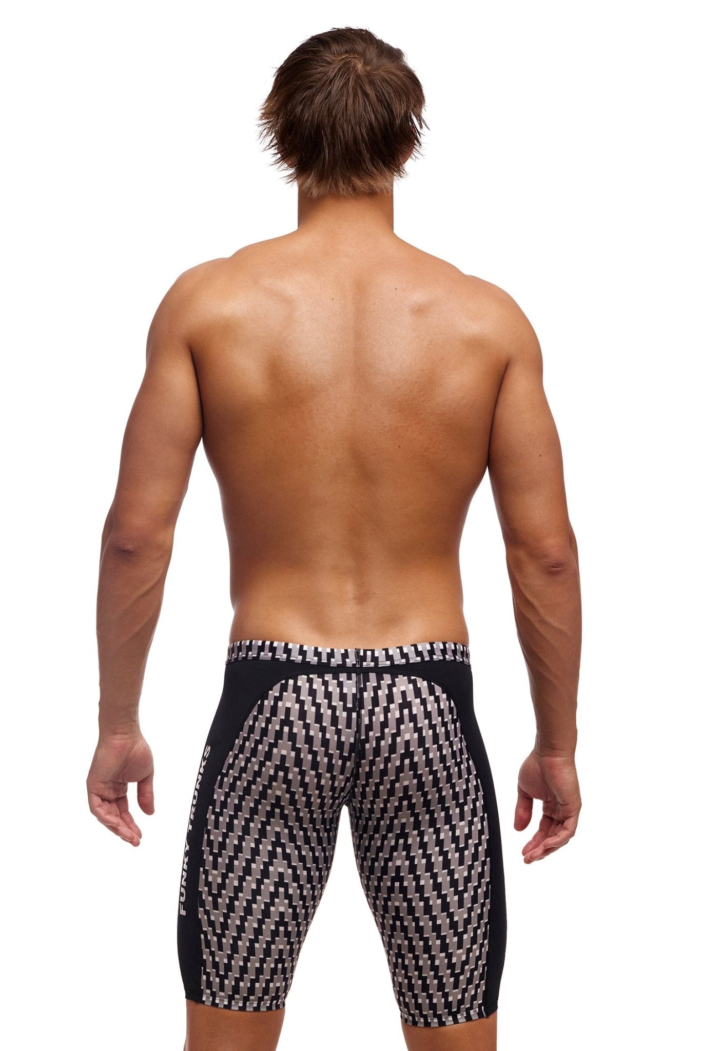 FUNKY TRUNKS MENS DARK NIGHT TRAINING JAMMER - Black