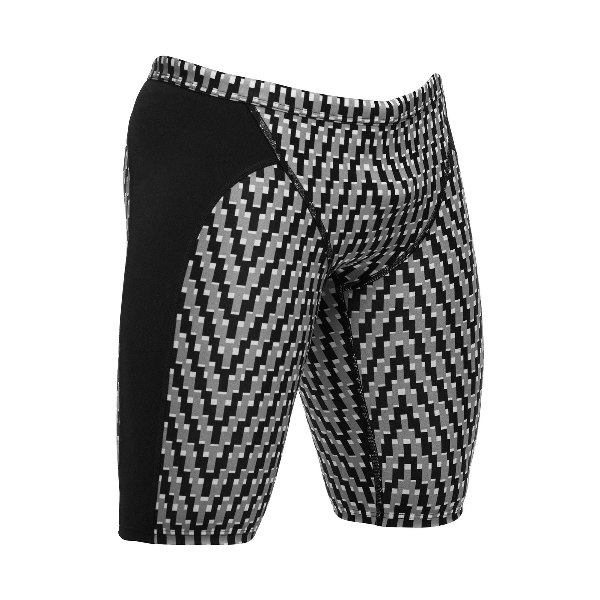 FUNKY TRUNKS MENS DARK NIGHT TRAINING JAMMER - Black