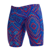 FUNKY TRUNKS MENS FREQUENCY TRAINING JAMMER - Blue