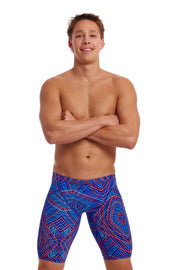 FUNKY TRUNKS MENS FREQUENCY TRAINING JAMMER - Blue