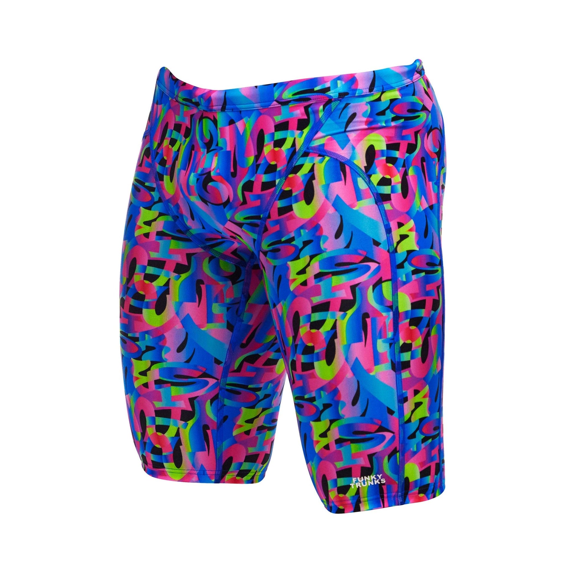 FUNKY TRUNKS MENS FUNK & BLUES TRAINING JAMMER - Multicolour