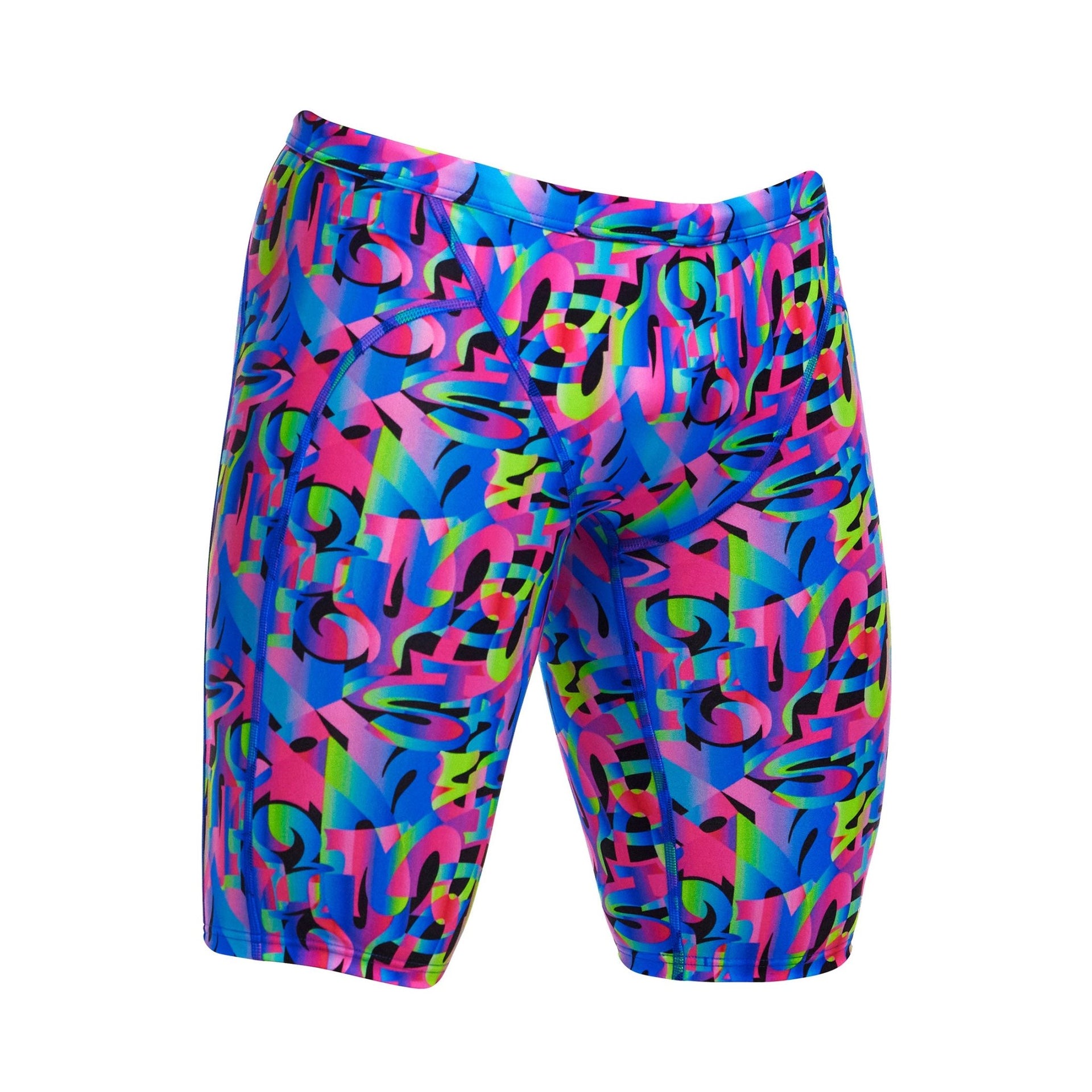 FUNKY TRUNKS MENS FUNK & BLUES TRAINING JAMMER - Multicolour