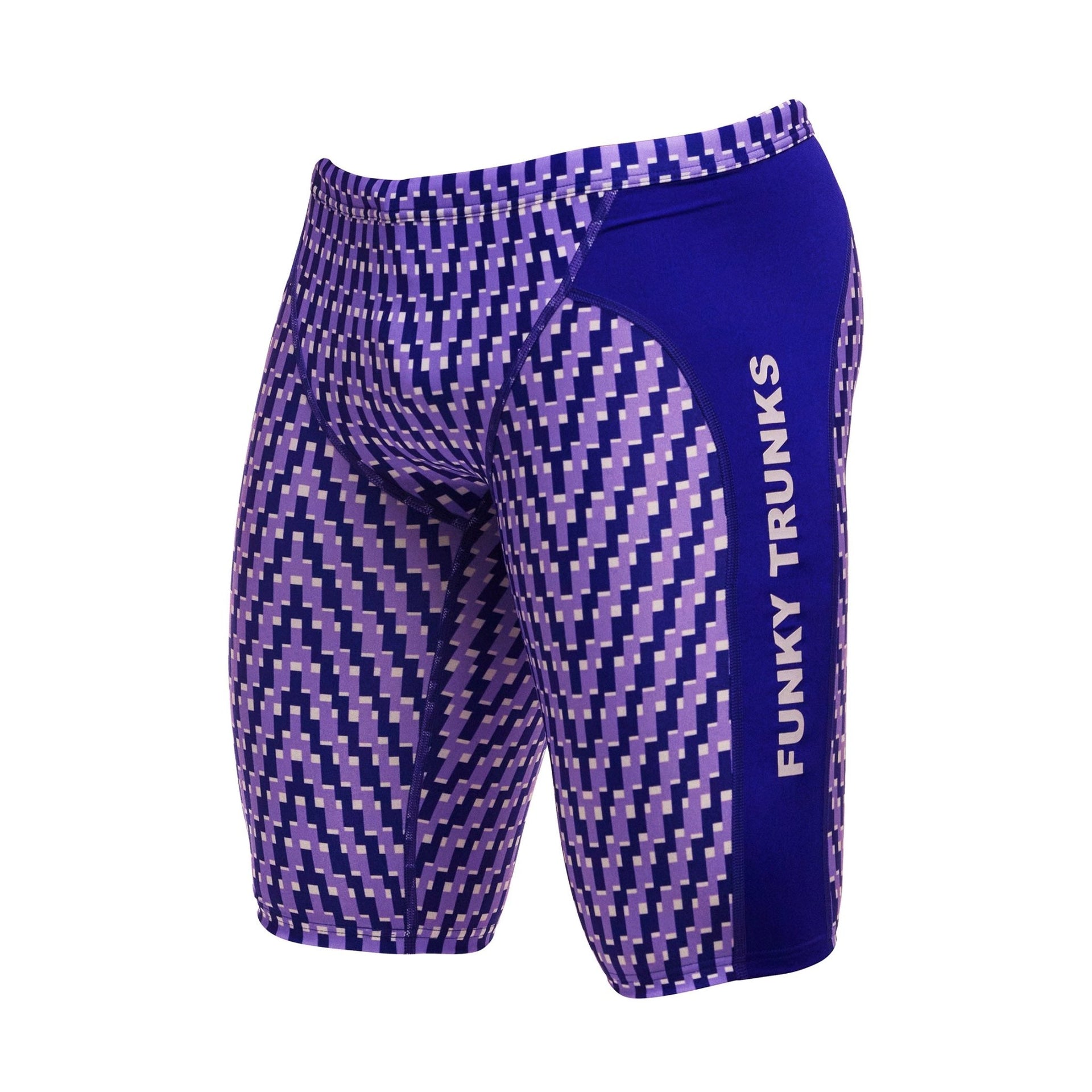 FUNKY TRUNKS MENS FUTURE DUSK TRAINING JAMMER - Purple