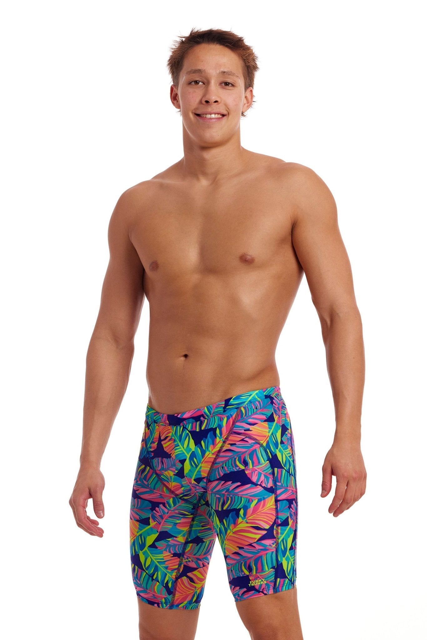 FUNKY TRUNKS MENS LEAVING TODAY TRAINING JAMMER - Multicolour