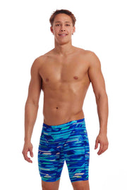 FUNKY TRUNKS MENS PACE RACER TRAINING JAMMER - Blue