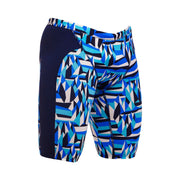 FUNKY TRUNKS MENS POLAR CAPS TRAINING JAMMER - Blue