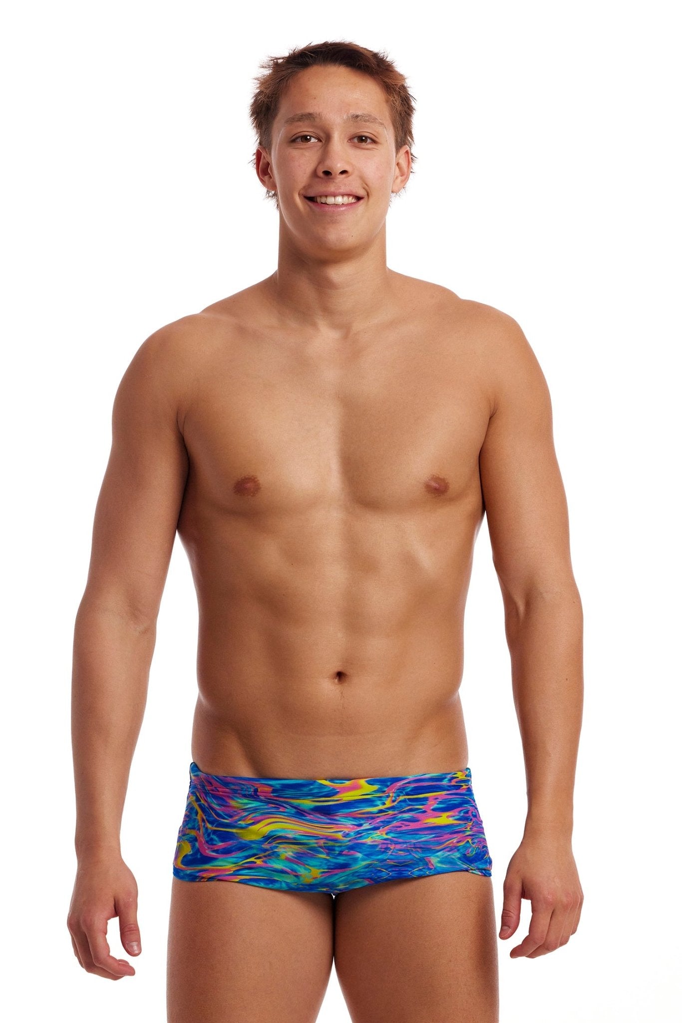 FUNKY TRUNKS MENS STIR CRAZY SIDEWINDER TRUNKS - Multicolour