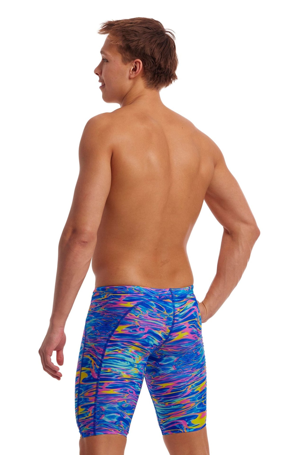 FUNKY TRUNKS MENS STIR CRAZY TRAINING JAMMER - Multicolour