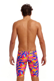 FUNKY TRUNKS MENS SUMMER SWIRL TRAINING JAMMER - Multicolour