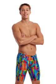 FUNKY TRUNKS MENS THE GLITCH TRAINING JAMMER - Multicolour