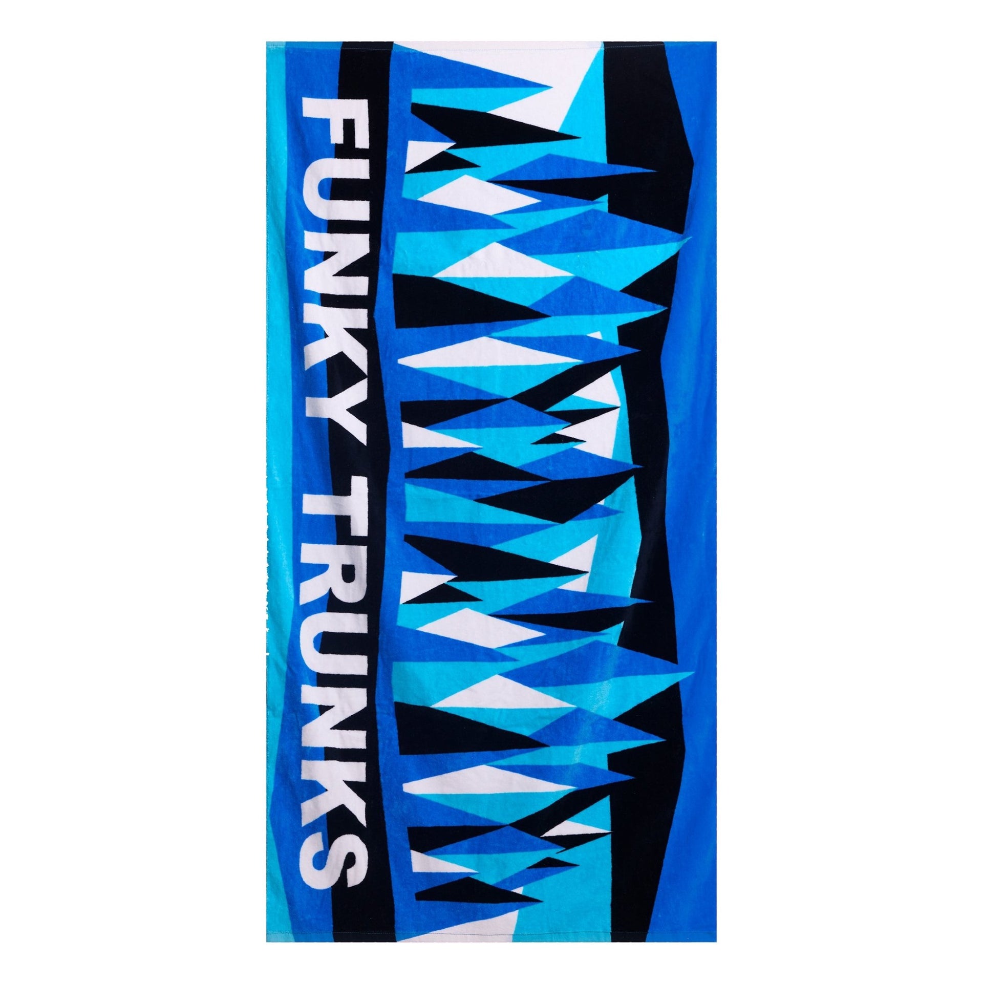 FUNKY TRUNKS POLAR CAPS COTTON TOWEL - Blue