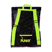 FUNKY TRUNKS STAR SIGN GEAR UP MESH BACKPACK - Black