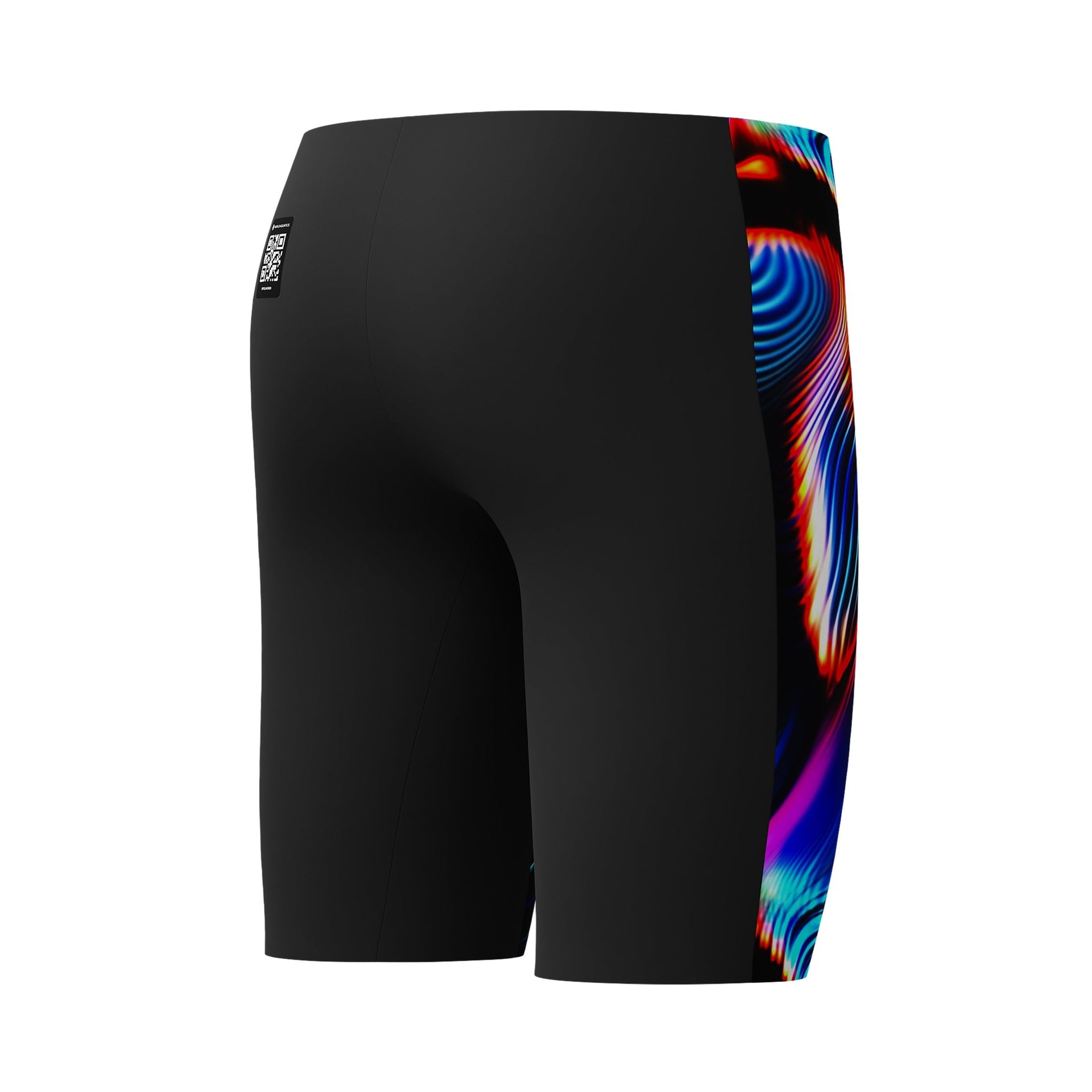 SPEEDO BOYS FASTSKIN ENDURANCE+ MAX HIGH WAIST JAMMER LAVA GLOW - Black