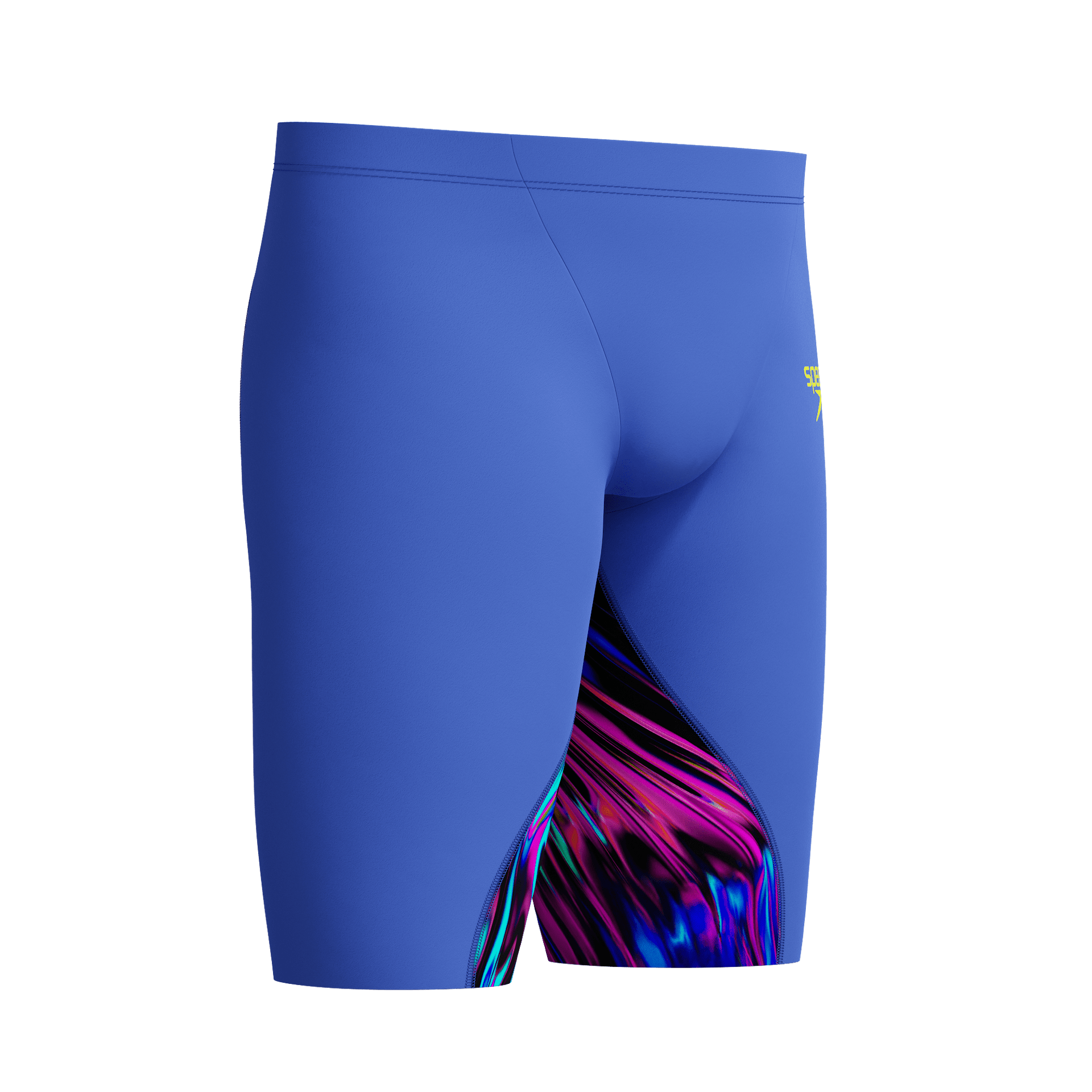 SPEEDO BOYS FASTSKIN LZR IGNITE JAMMER DARK SHINE / COBALT - Blue