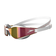 SPEEDO FASTSKIN HYPER ELITE MIRROR GOGGLES WHITE/GOLD - White