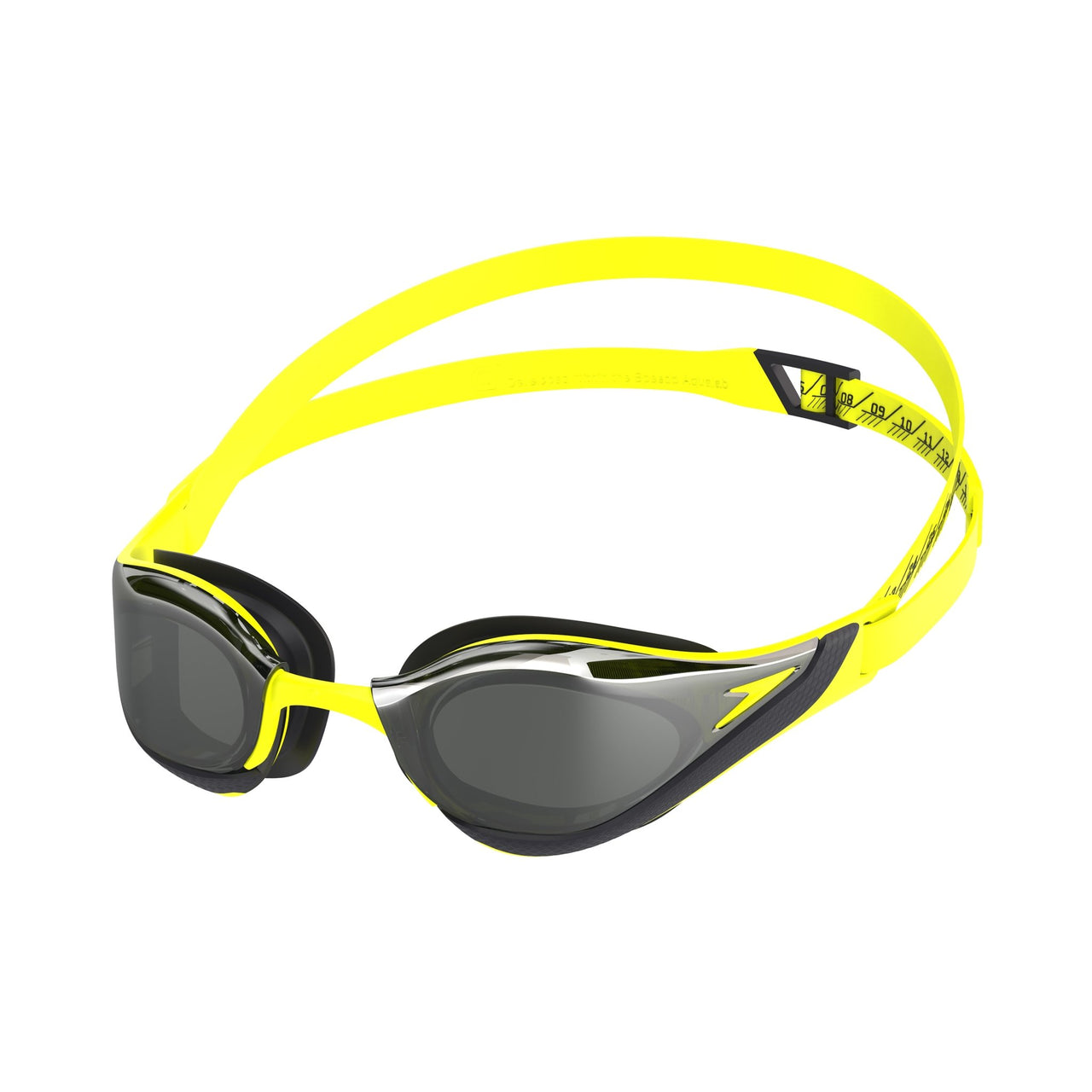 SPEEDO FASTSKIN PURE FOCUS MIRROR GOGGLES YELLOW/SMOKE - Yellow