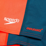 SPEEDO GIRLS FASTSKIN ENDURANCE+ MAX KNEESKIN RED/TEAL - Red