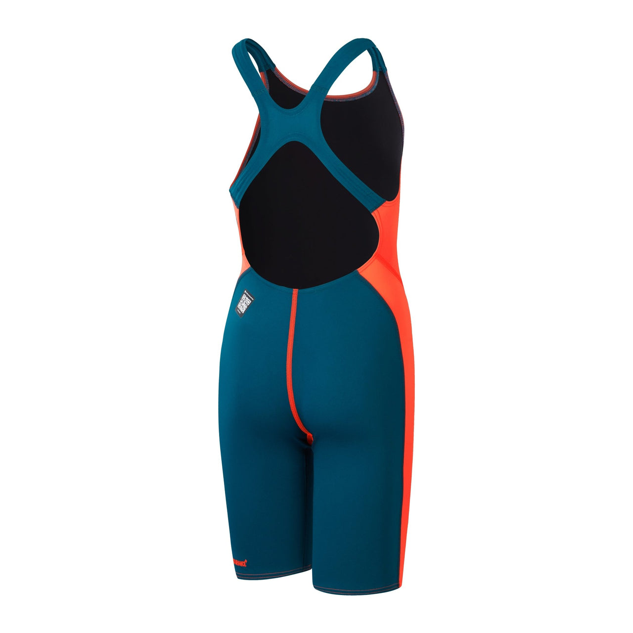 SPEEDO GIRLS FASTSKIN ENDURANCE+ MAX KNEESKIN RED/TEAL - Red