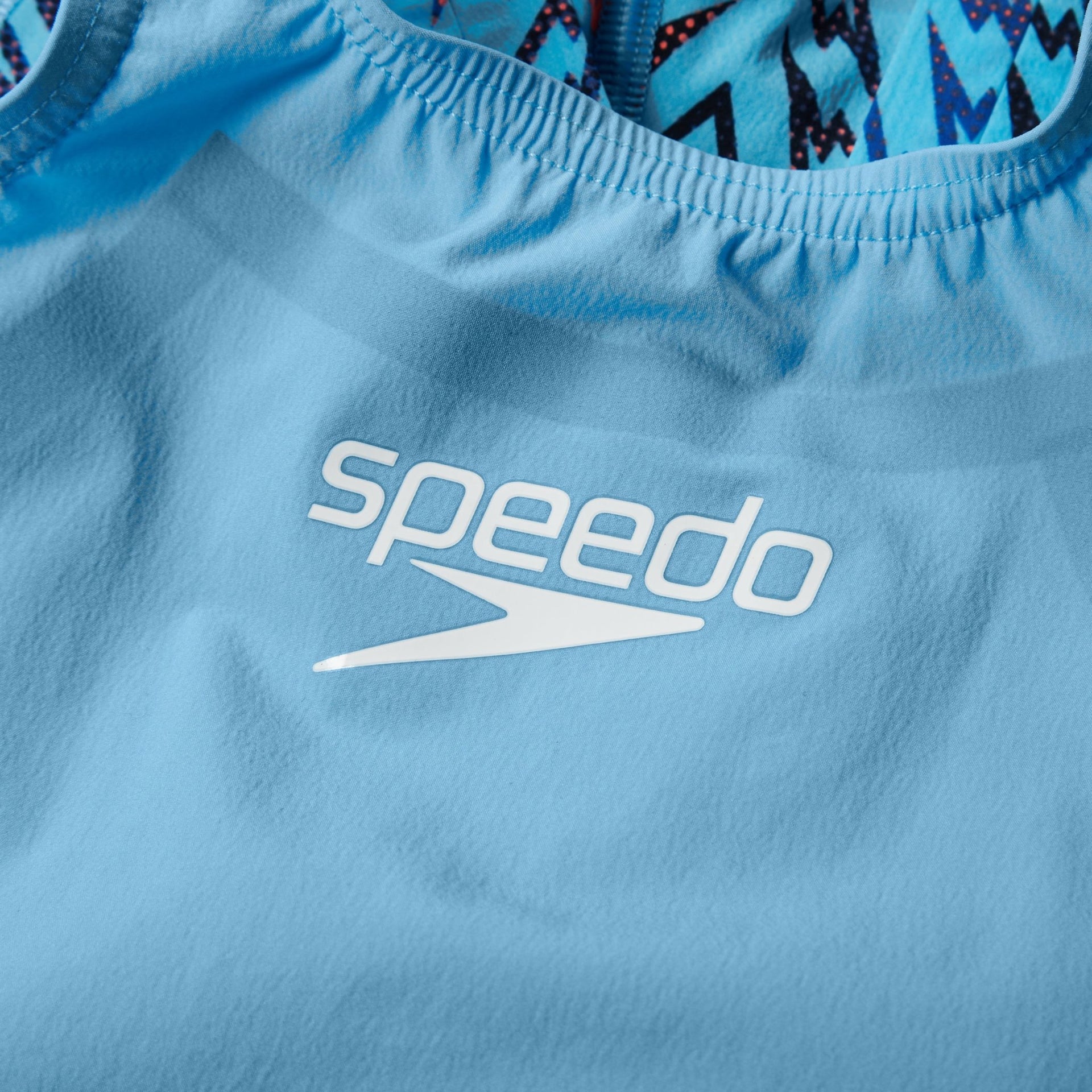 SPEEDO GIRLS FASTSKIN LZR IGNITE KNEESKIN BLUE/RED - Light Blue