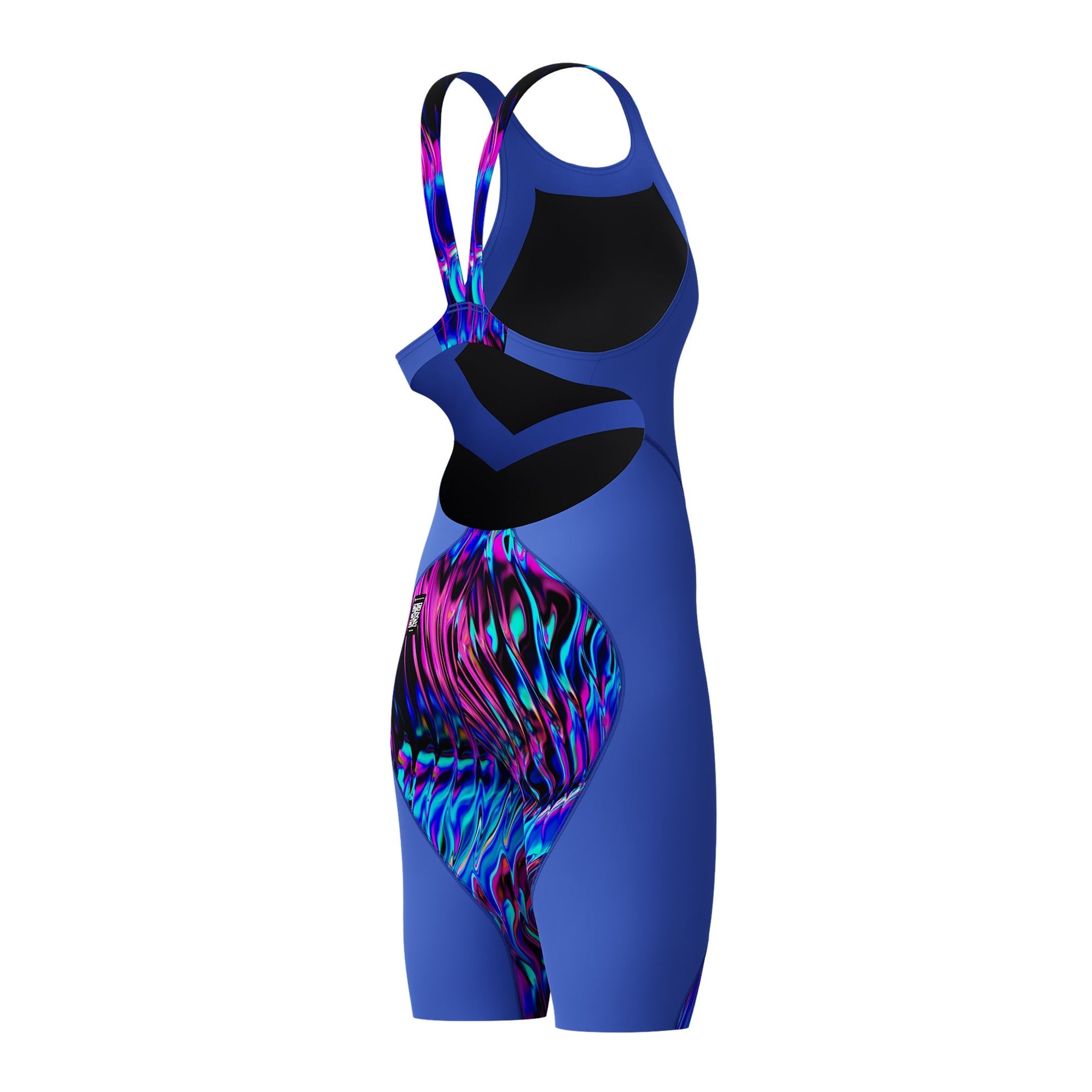 SPEEDO GIRLS FASTSKIN LZR IGNITE KNEESKIN DARK SHINE / COBALT - Blue