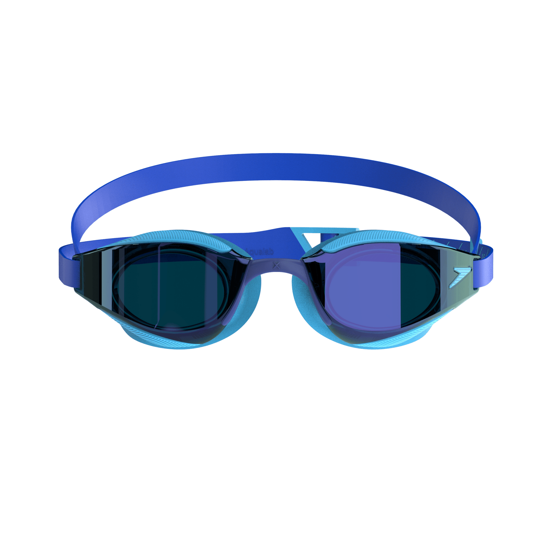 SPEEDO JUNIOR FASTSKIN HYPER ELITE MIRROR GOGGLES BLUE/COBALT - Blue