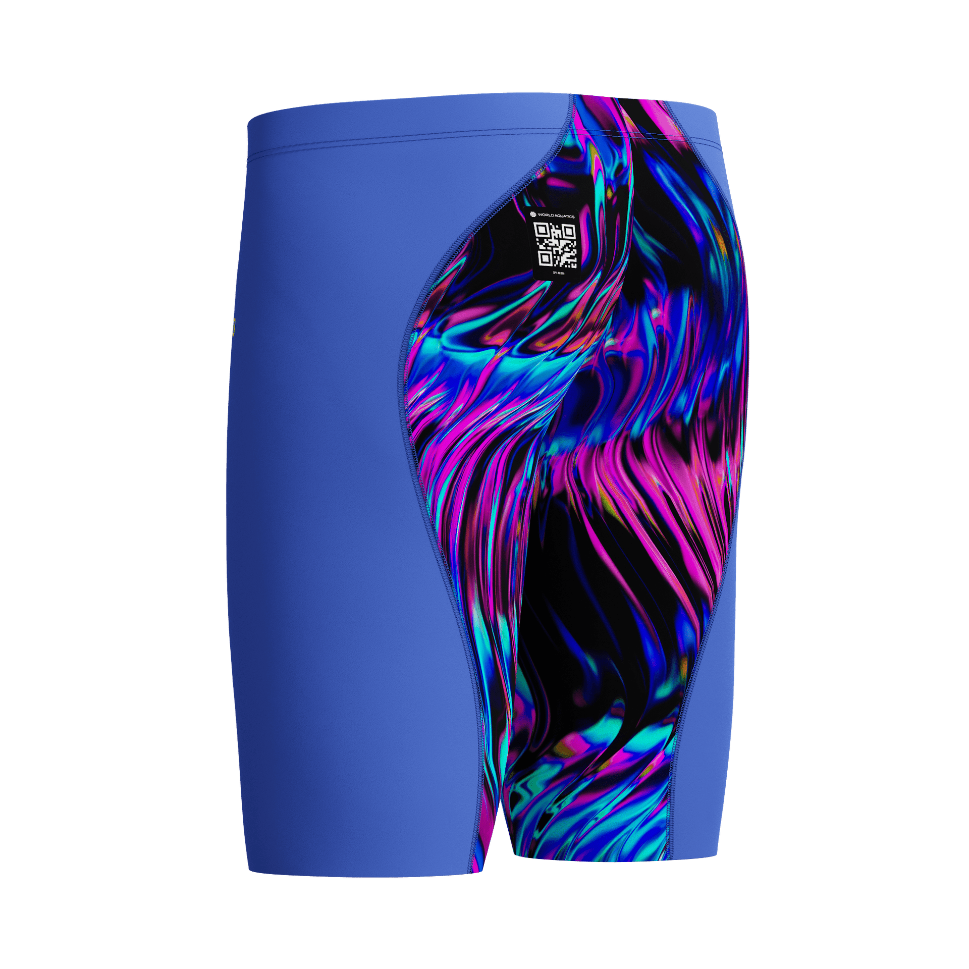 SPEEDO MENS FASTSKIN LZR IGNITE JAMMER DARK SHINE / COBALT - Blue