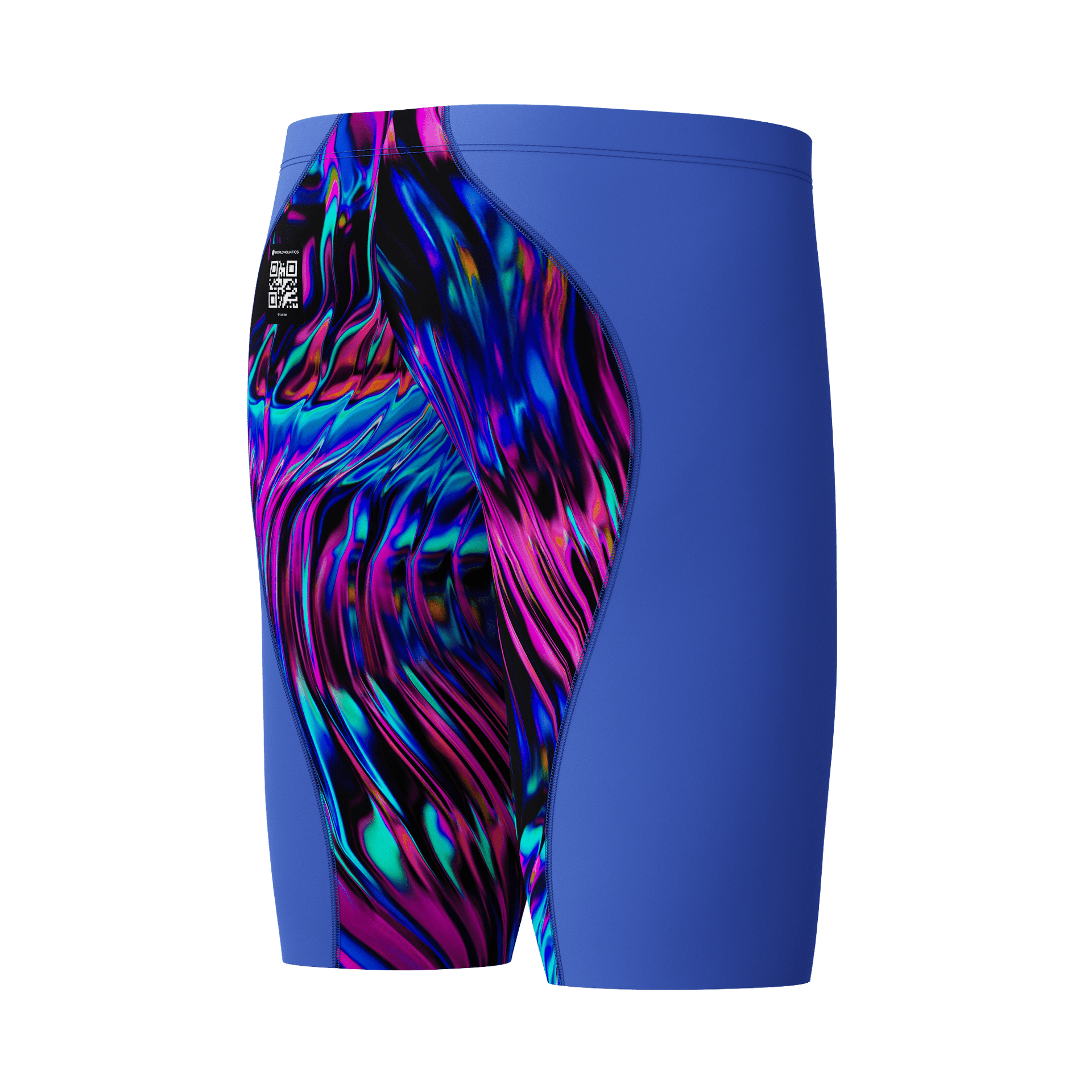 SPEEDO MENS FASTSKIN LZR IGNITE JAMMER DARK SHINE / COBALT - Blue