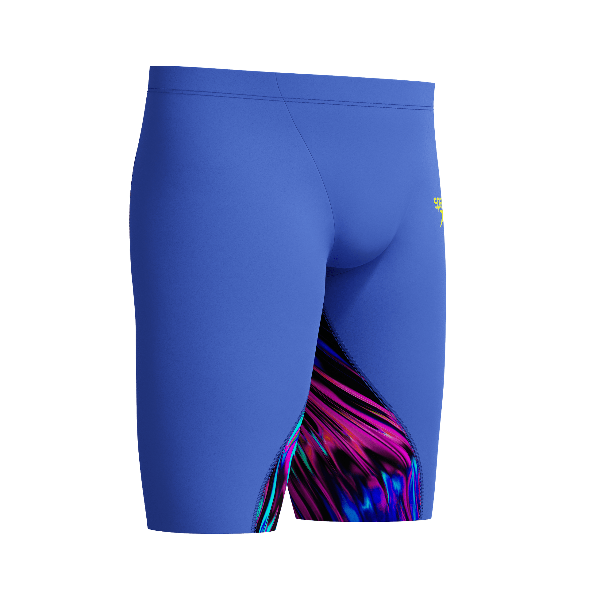 SPEEDO MENS FASTSKIN LZR IGNITE JAMMER DARK SHINE / COBALT - Blue